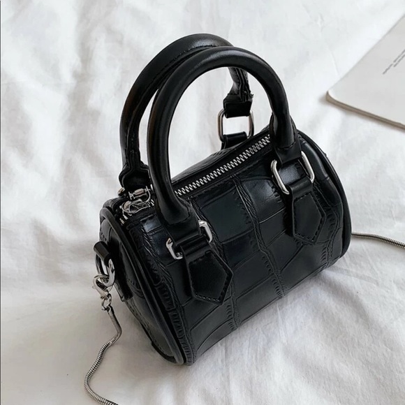 New mini tiny Croc Embossed Satchel Bag - Picture 2 of 4